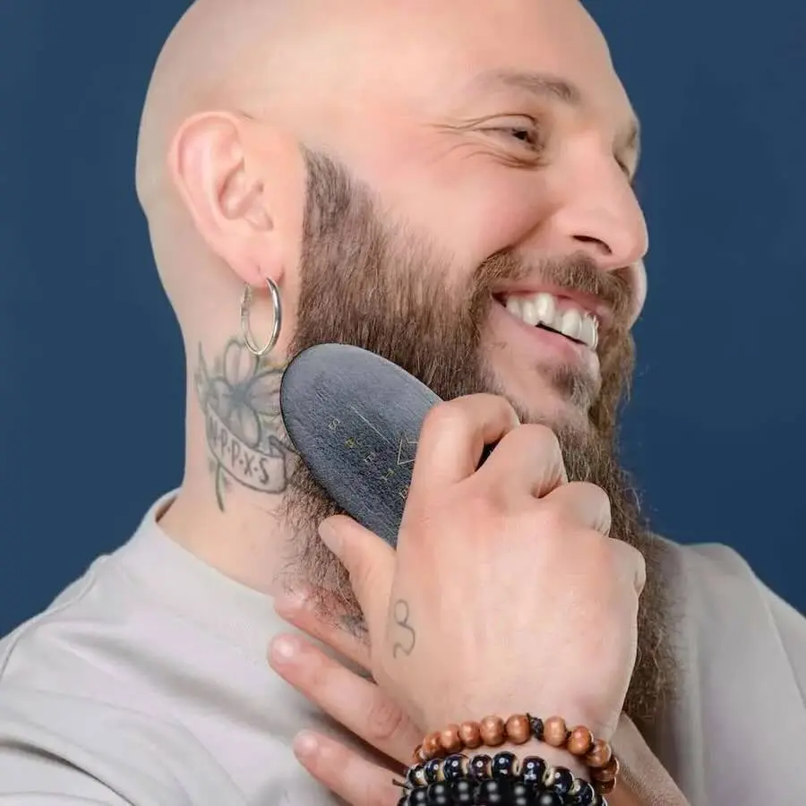 Brosse + Peigne + Ciseaux à Barbe - Image 3