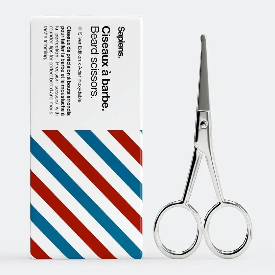 Brosse + Peigne + Ciseaux à Barbe - Image 6