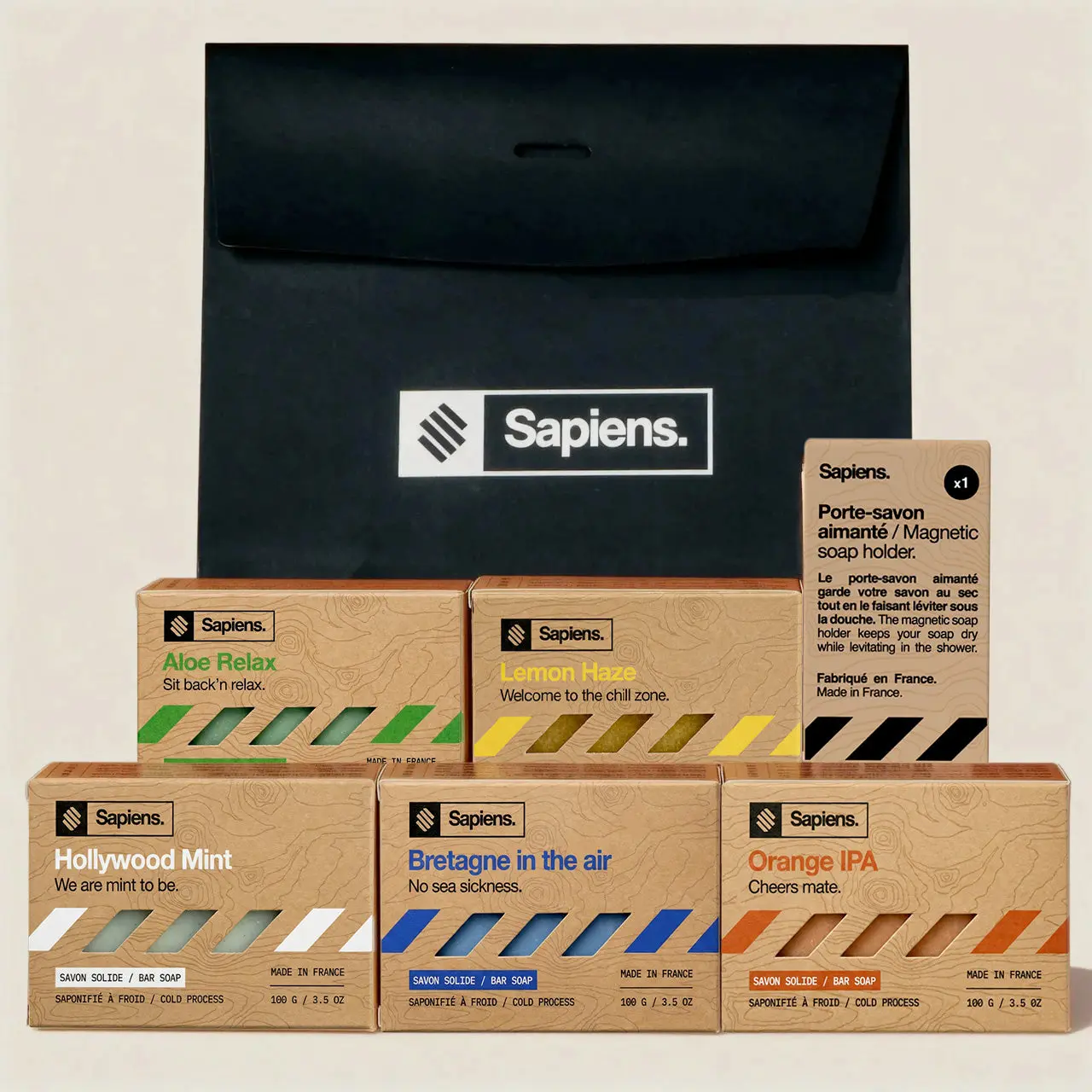 Kit Cadeau - Savons 5 Senteurs